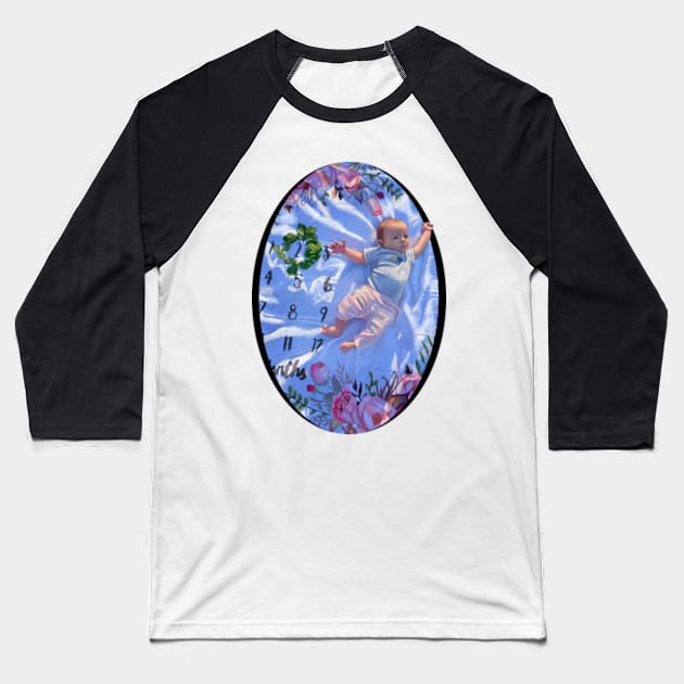 Opal Baseball T-Shirt by xzaclee16